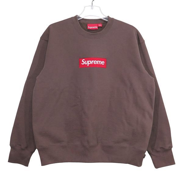 極美品　Supreme 22AW Box Logo Crewneck トレーナー 美品 SUPREME シュプリーム 22AW BOX LOGO CREWNECK ボックス