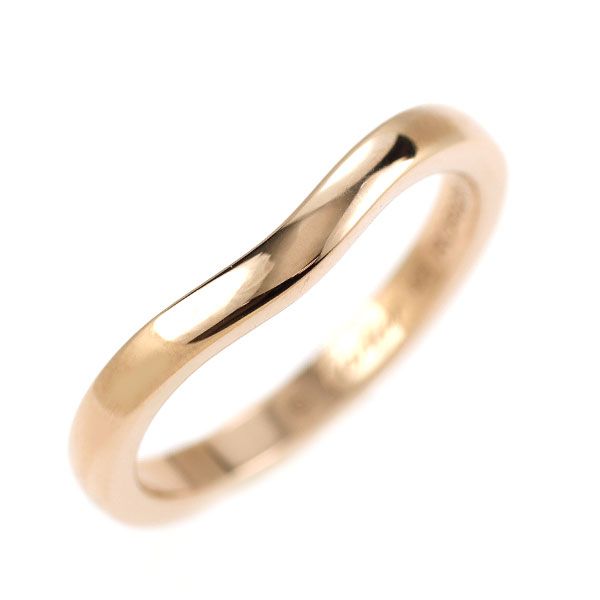 カルティエ　バレリーナ　K18PG Cartier（カルティエ） リング ダイヤ バレリーナ ハーフエタニティ 48