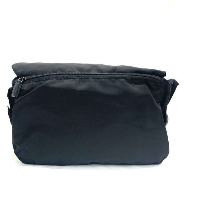 PRADA プラダ ヴェラ ナイロン ショルダーバッグ 黒 三角プレート