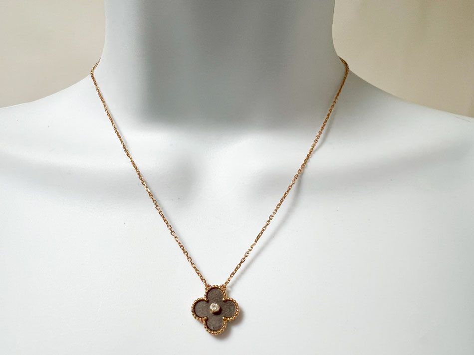 VINTAGE VCA 2023ホリデー ヴィンテージアルハンブラ ネックレス VanCleef＆Arpels ヴィンテージ アルハンブラ ペンダント 2023