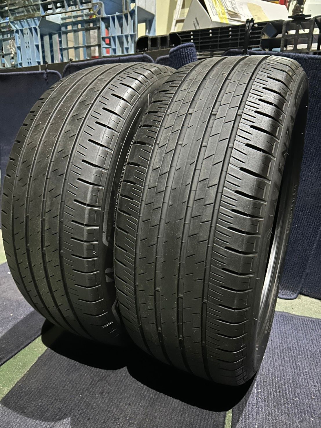 製造 溝6.5～7.5分山 BRIDGESTONE ALENZA H L33 2本 225 50R18 ASP3310