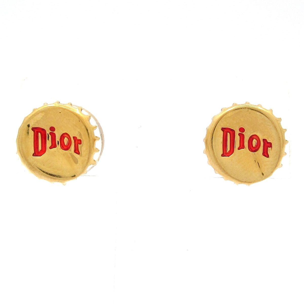 DIOR|ChristianDior ディオール|クリスチャンディオール ピアス - ゴールド