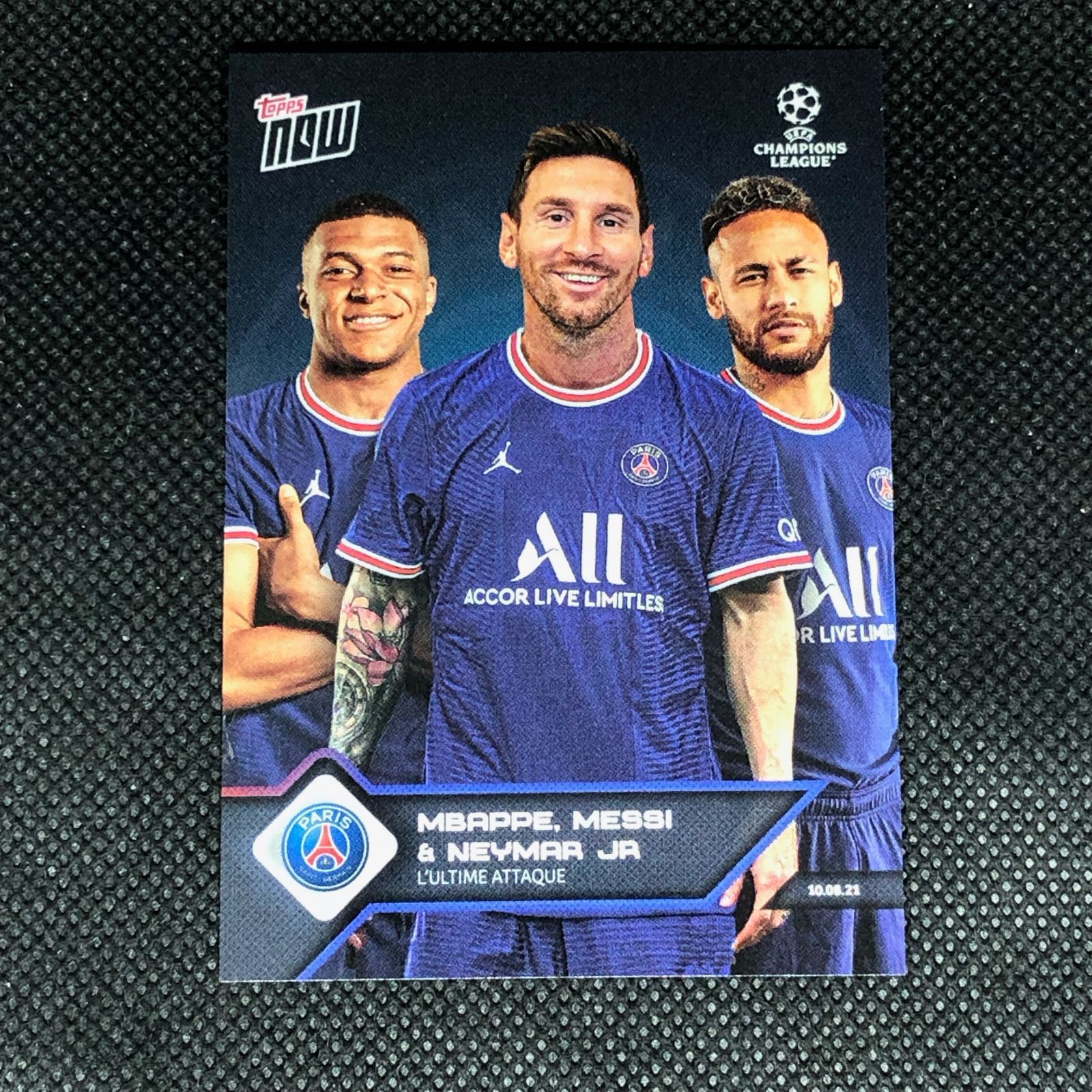 エムバペ メッシ ネイマール UCL TOPPS NOW Card #13 - メルカリ