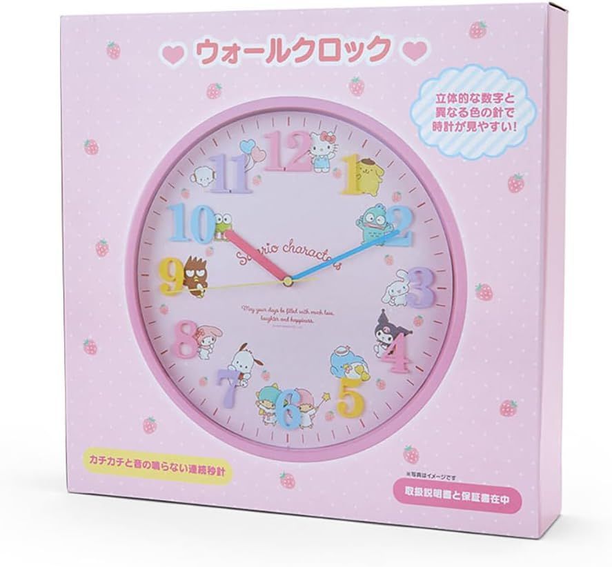 3643　こちらは専用です Amazon.co.jp: ツジセル(Tsujiseru) サンリオ 掛け時計 アイコン