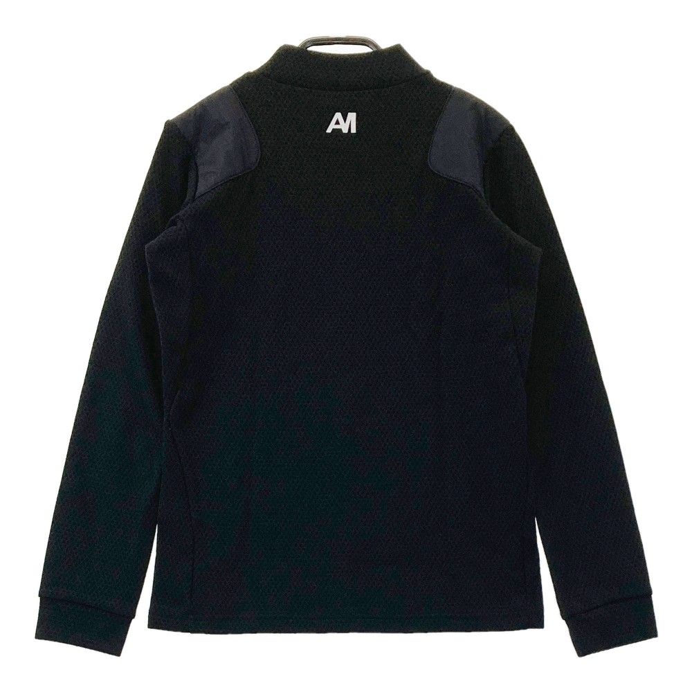 長袖ハイネックTシャツ ブラック系