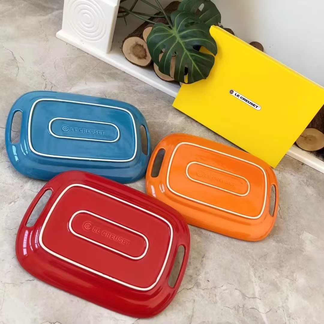 新品未使用 LE CREUSET ル・クルーゼ 皿 3点セット 陶器 - メルカリ
