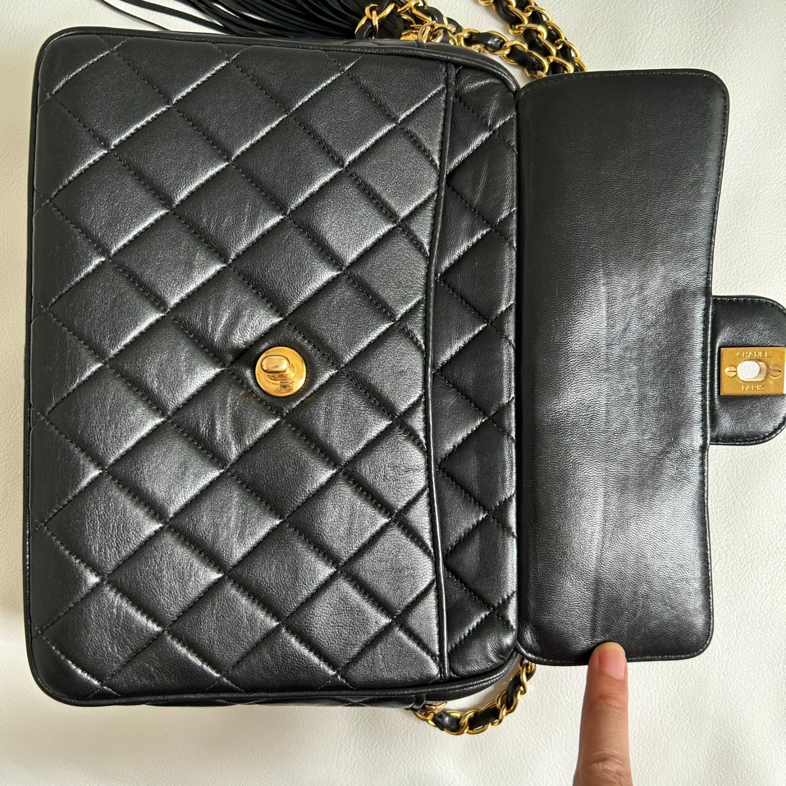 CHANEL シャネル マトラッセ ターンロック ココマーク ココビジュー 