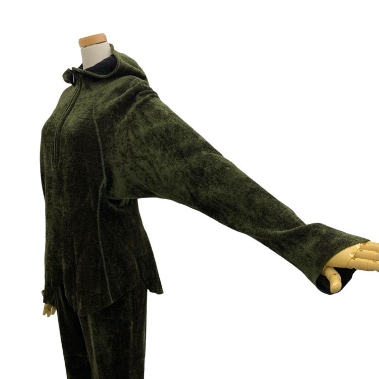 Mame Kurogouchi マメクロゴウチ Velour Knit Parka/Velour Knit