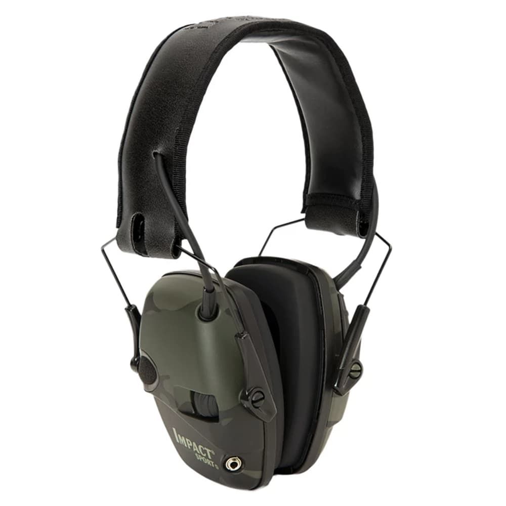 HOWARD LEIGHT 電子防音イヤーマフ NRR 22 IMPACT SPORT マルチカムブラック