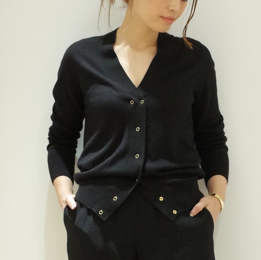 YURI PARKユリパーク シルクカシミア カーディガン YURI PARK コットン