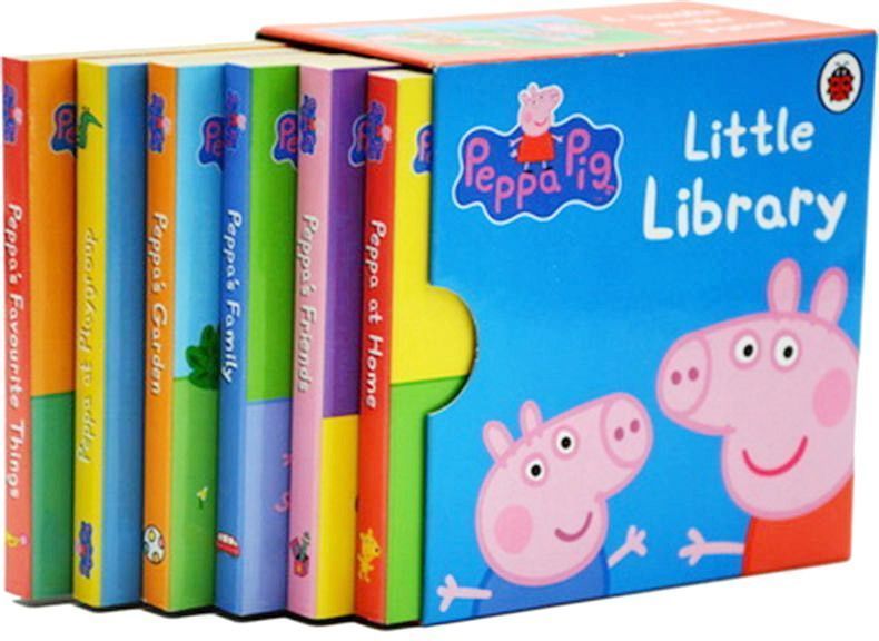 PeppaPig  ペッパピッグ Little Library 英語絵本 6冊