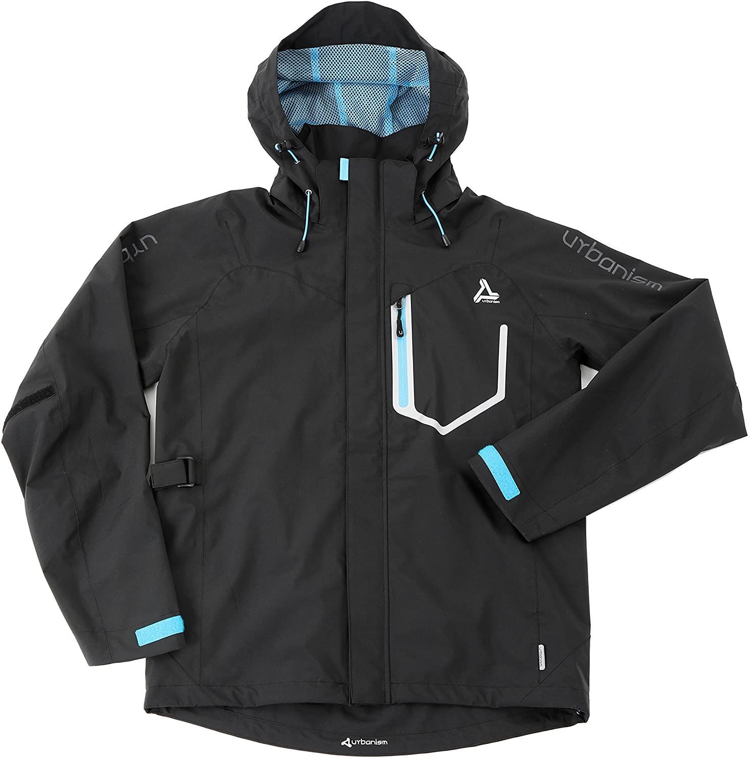 エルフ(ELF) バイク用レインスーツ セパレート BK 4L ELR-3291 : エルフ(ELF) バイク用レインスーツ セパレート BK LL