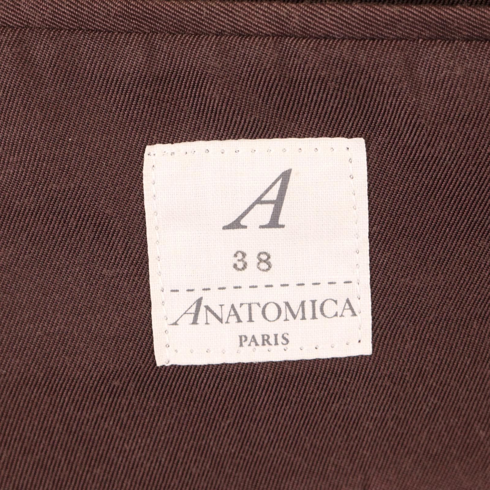 ANATOMICA アナトミカ 22AW 530-182-04 ベージュ ウール ハウンドトゥース 3Bダーンジャケット 38