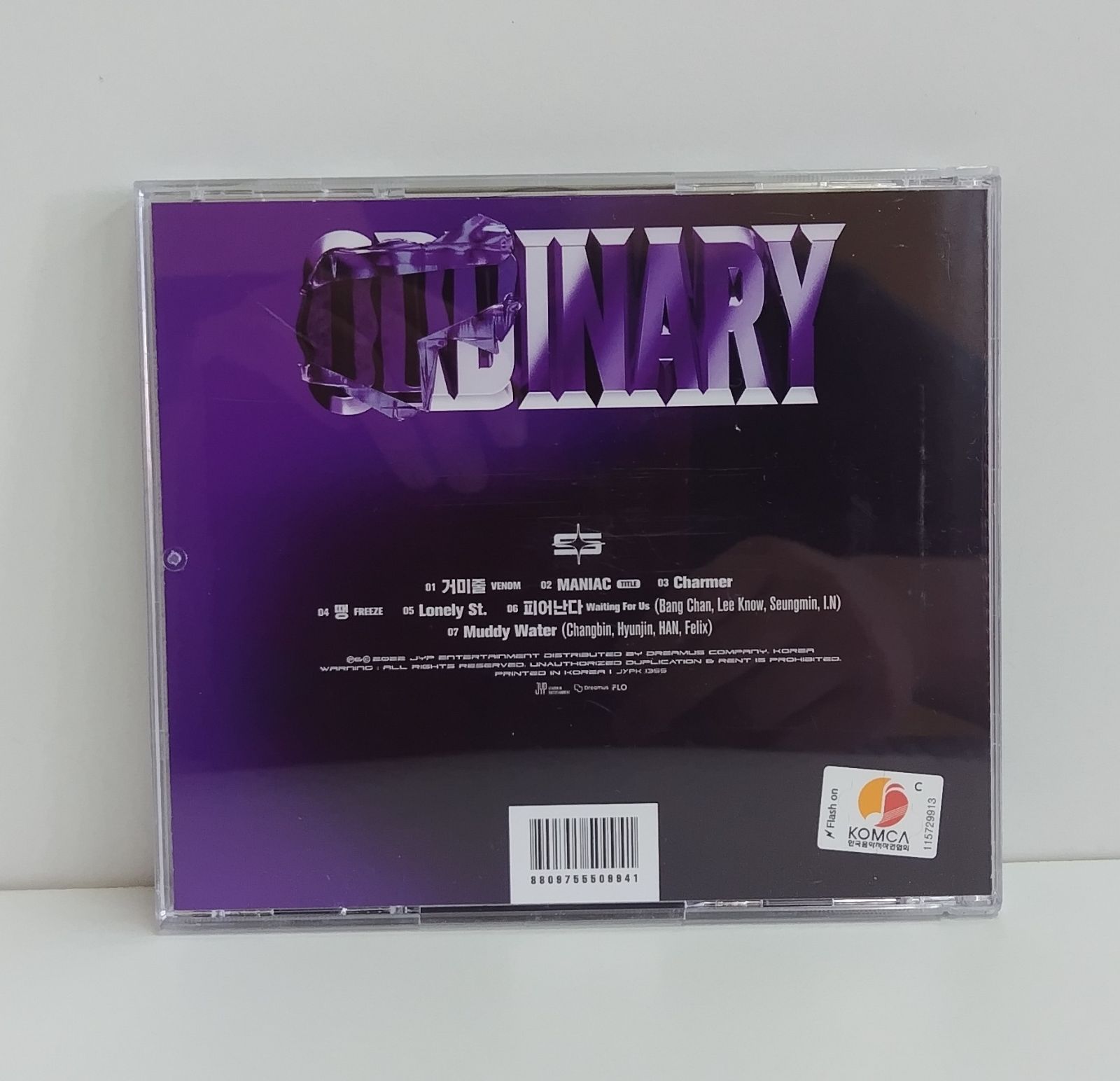 Stray Kids（ストレイキッズ）／ODDINARY (Jewel Case スンミン Ver