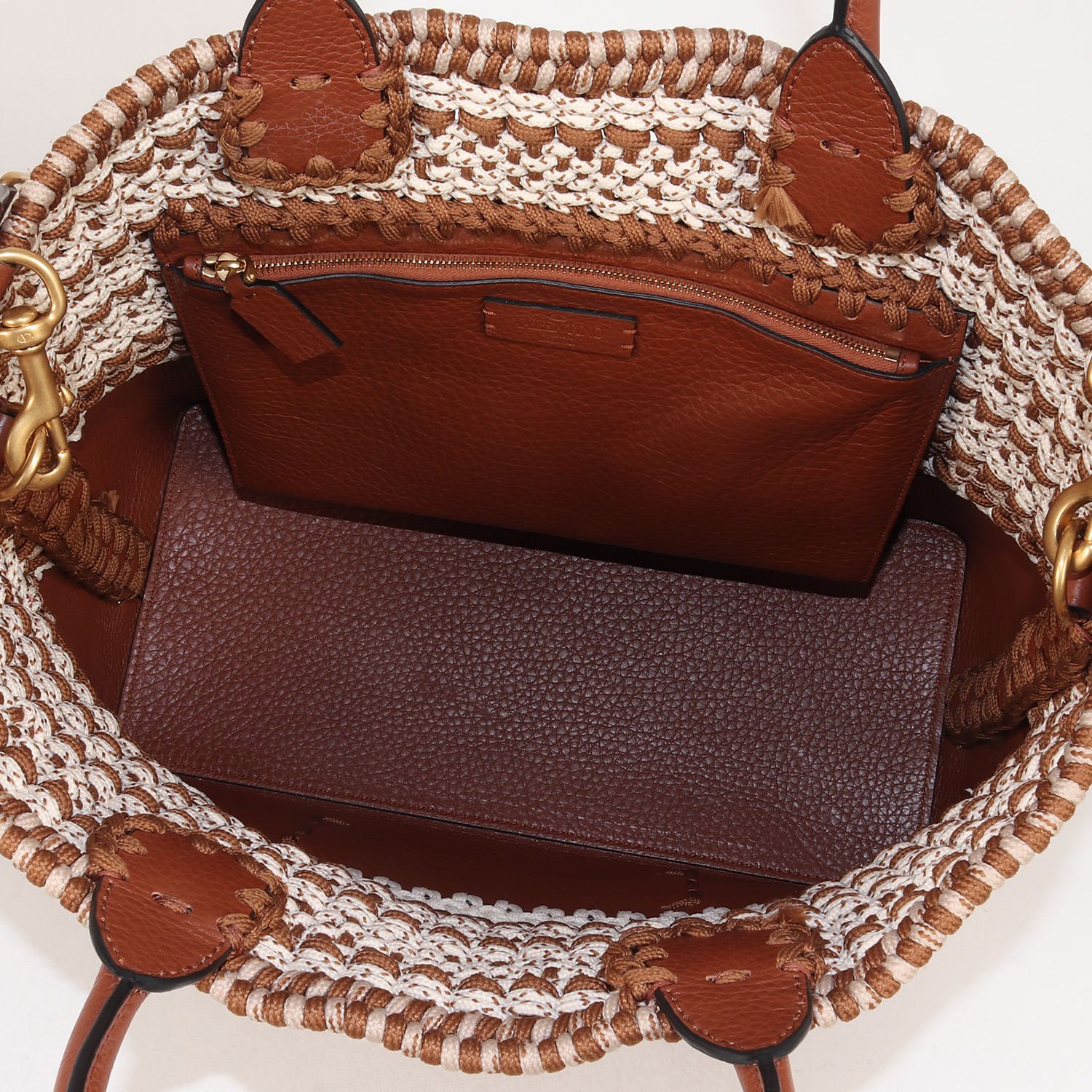 美品 VALENTINO ヴァレンティノ 近年モデル 2WAY バイカラー