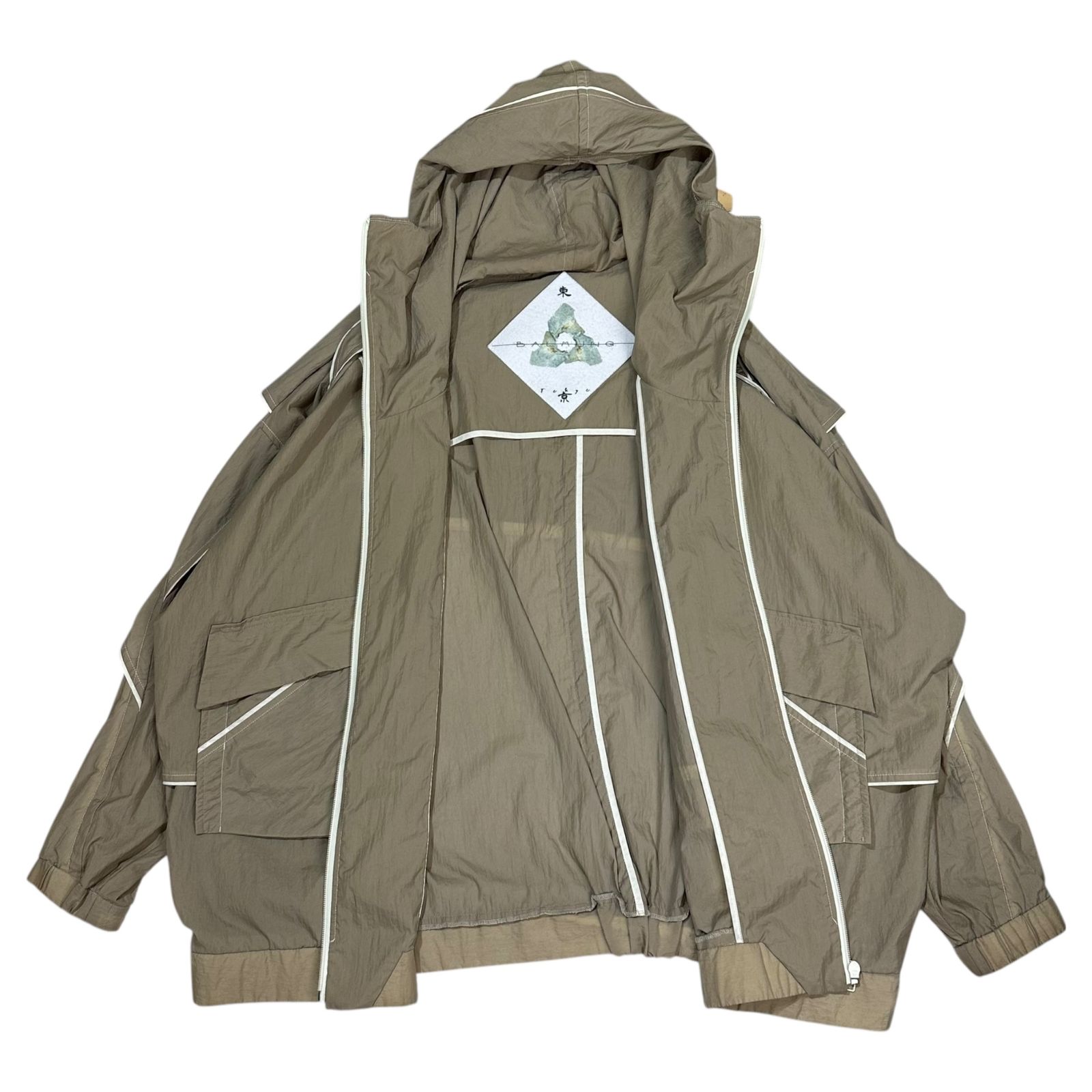BALMUNG (バルムング) Layered High Neck Big Hoodie 重ね ハイネック BALMUNG (バルムング) Layered High Neck Big Hoodie 重ね ハイネック