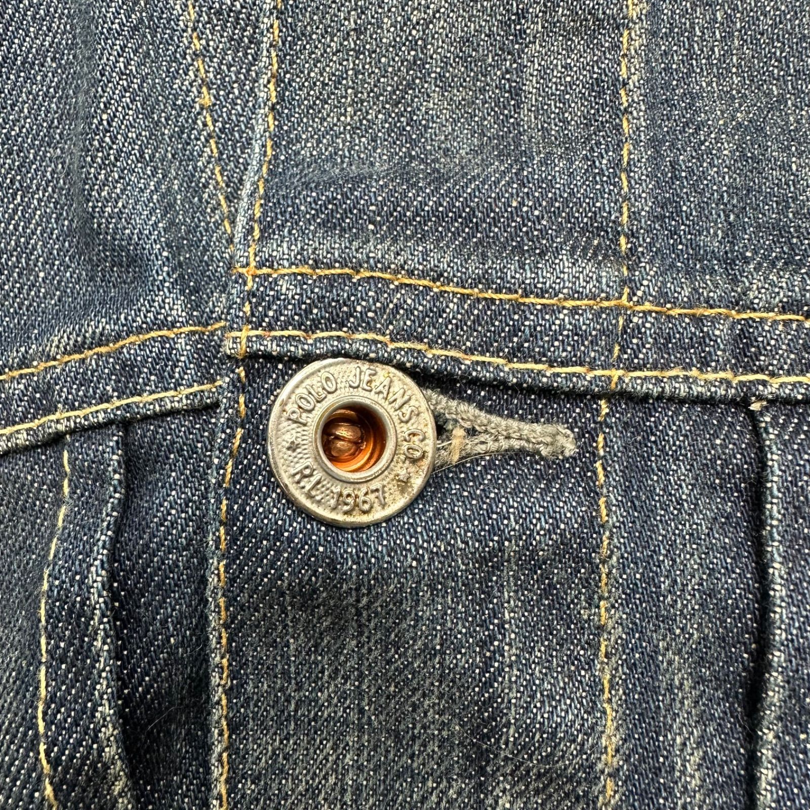 POLO JEANS CO. / Gジャン/M/デニム/IDG/JR-MJ-CW2001 楠本質店/元住吉】POLO JEANS CO. デニムジャケット S ブルー系 JR-MJ