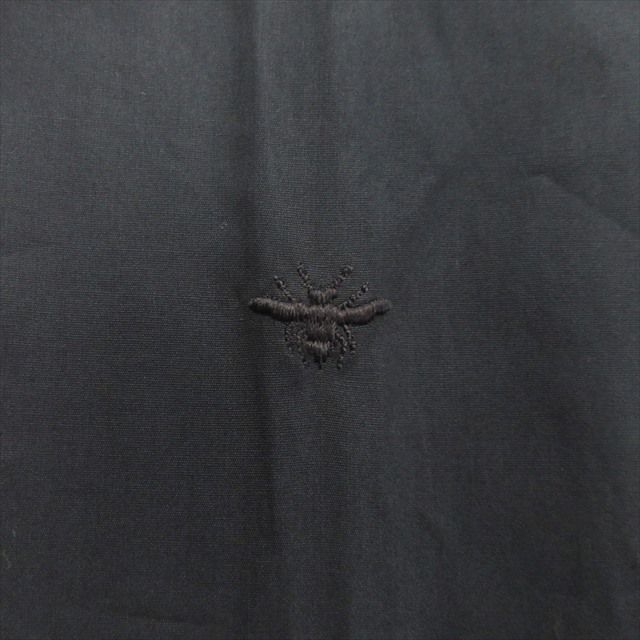 ディオール Dior BEE刺繍 フライフロント ドレス シャツ