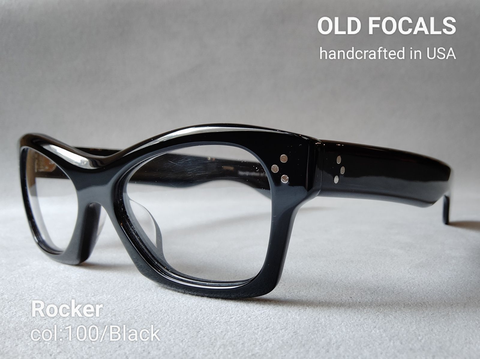 レンズ無料 OLDFOCALS オールドフォカルズ Rocker ハンドメイド レンズ無料 OLDFOCALS オールドフォカルズ Rocker ハンドメイド