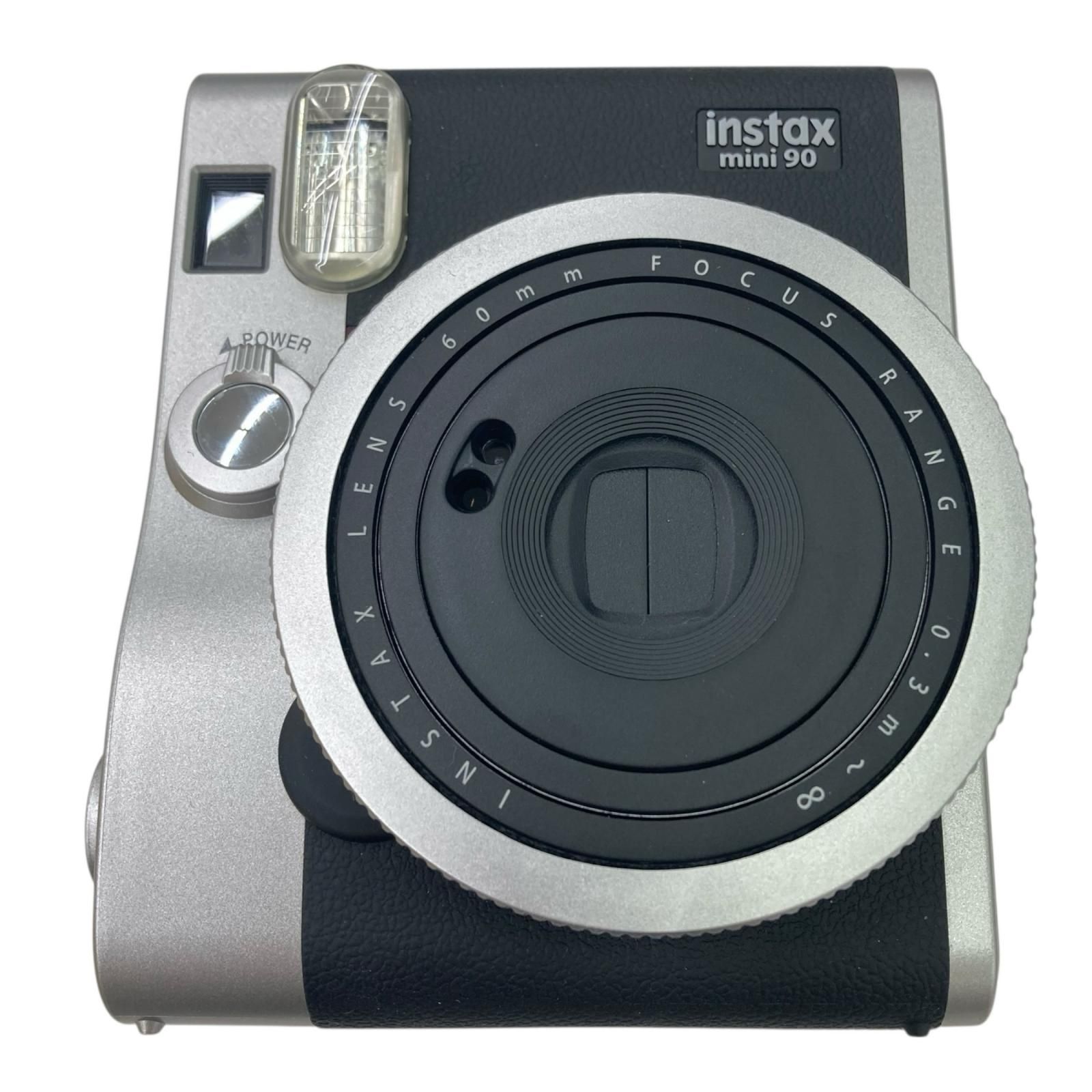 186000 動作未 FUJIFILM フジフィルム instax mini90 NEO CLASSIC 本体 ケース付き バッテリー付き