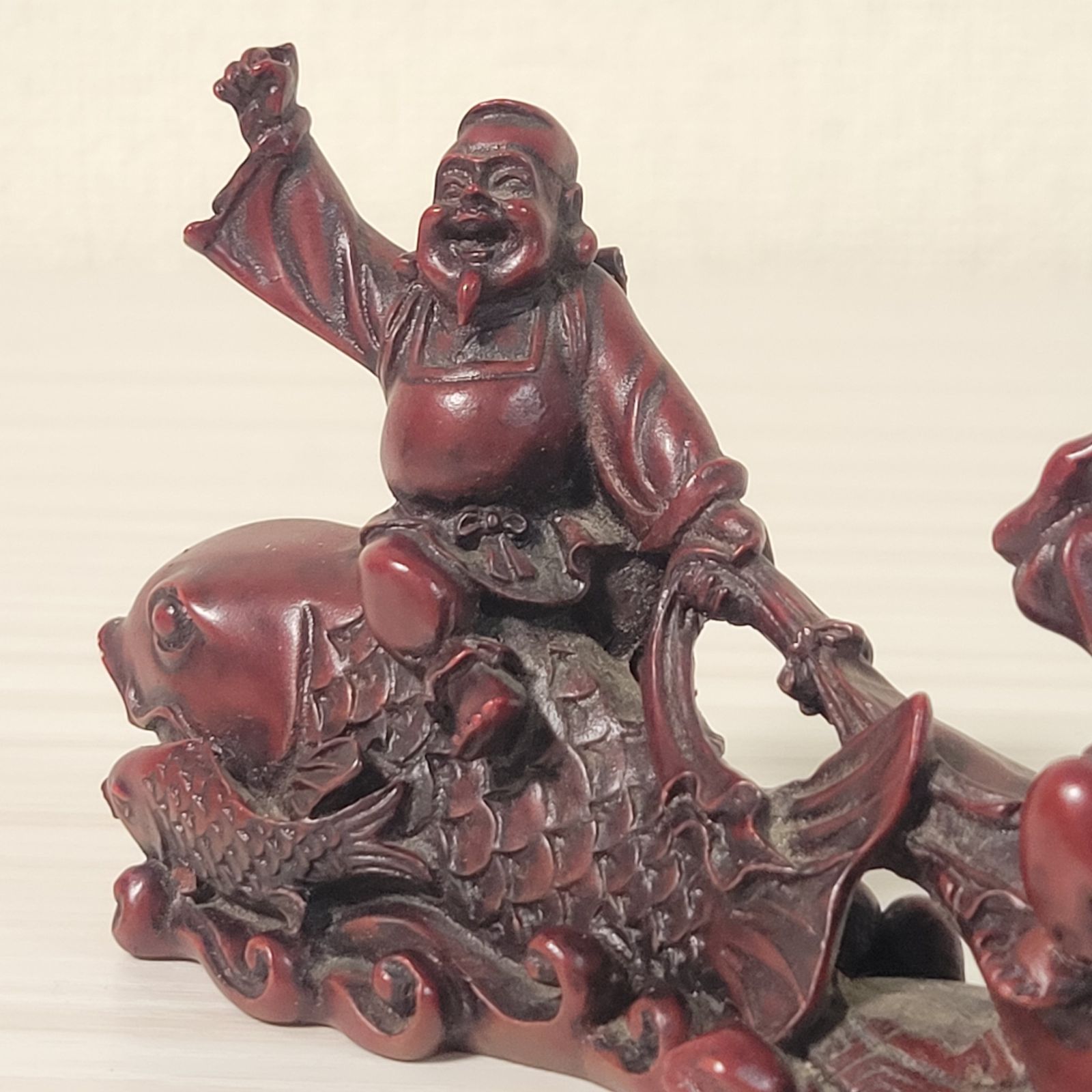 銅製 鯛 乗り 恵比寿 吉祥 縁起物 33cmx16cm 時代物(A193) 銅製 鯛 乗り 恵比寿 吉祥 縁起物 33cmx16cm 時代物(A193)