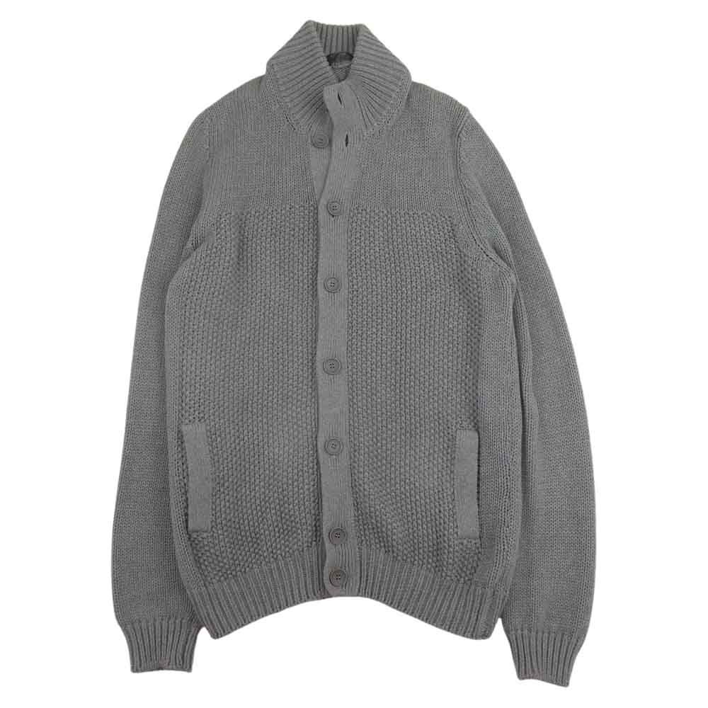 美品ZANONE ザノーネ CHIOTO キョート カーディガン グレー系 48 B.R.