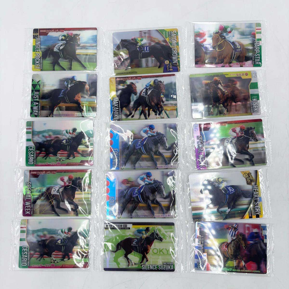 68点セット] JRA 競馬 バッグ キーホルダー クリアファル カード
