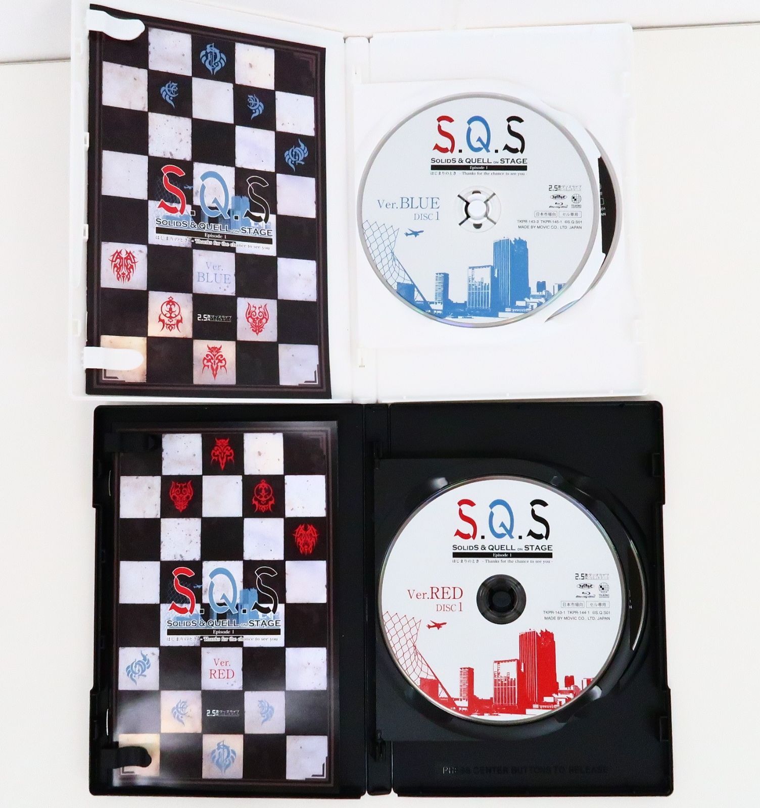 Blu-ray/S.Q.S/2.5次元ダンスライブ Episode1 はじまりのときThanks for the chance to see you  限定版