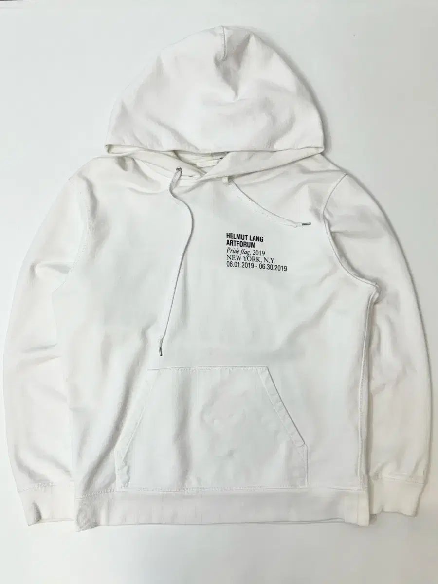 Helmut Lang X Artforum 19 シーズン フード付きTシャツ