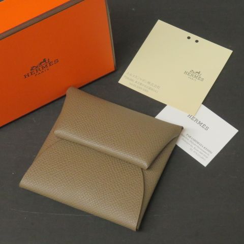 m001l Y1(20) 未使用 エルメス バスティア コインケース 2023年4月京都