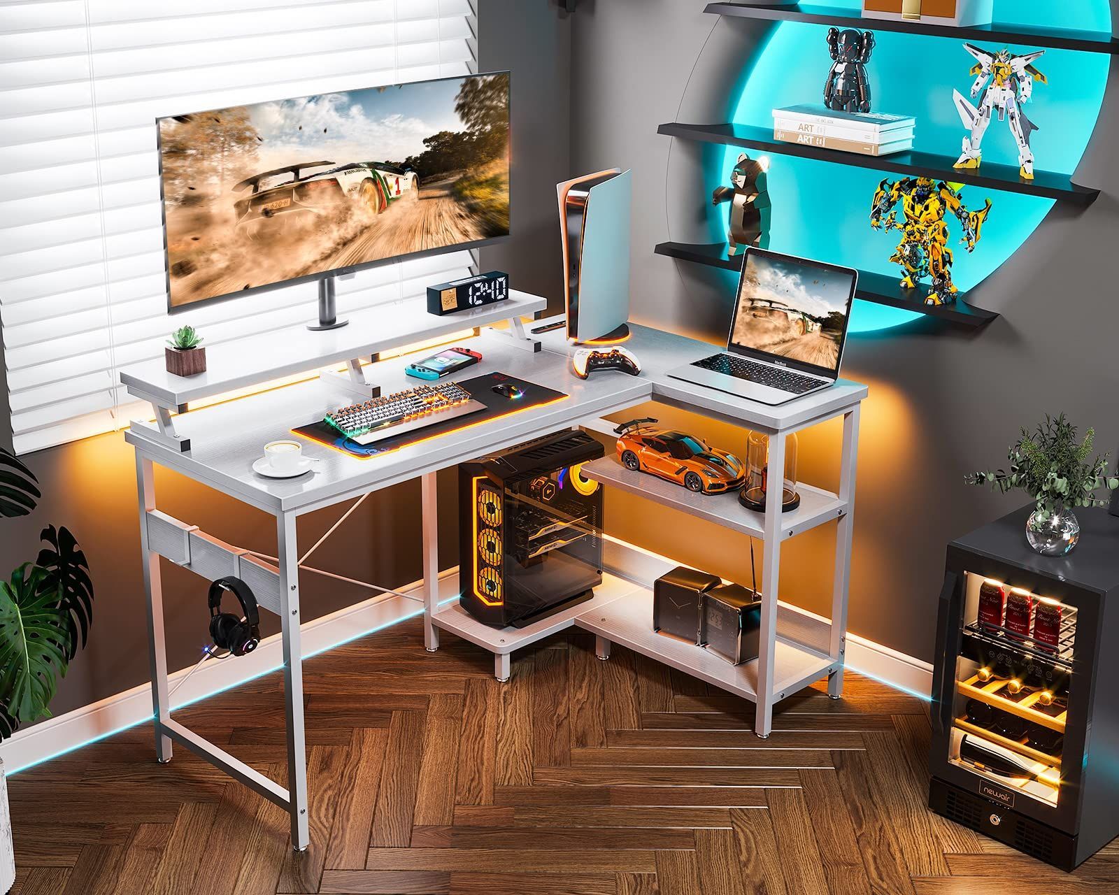 ラック付き 収納