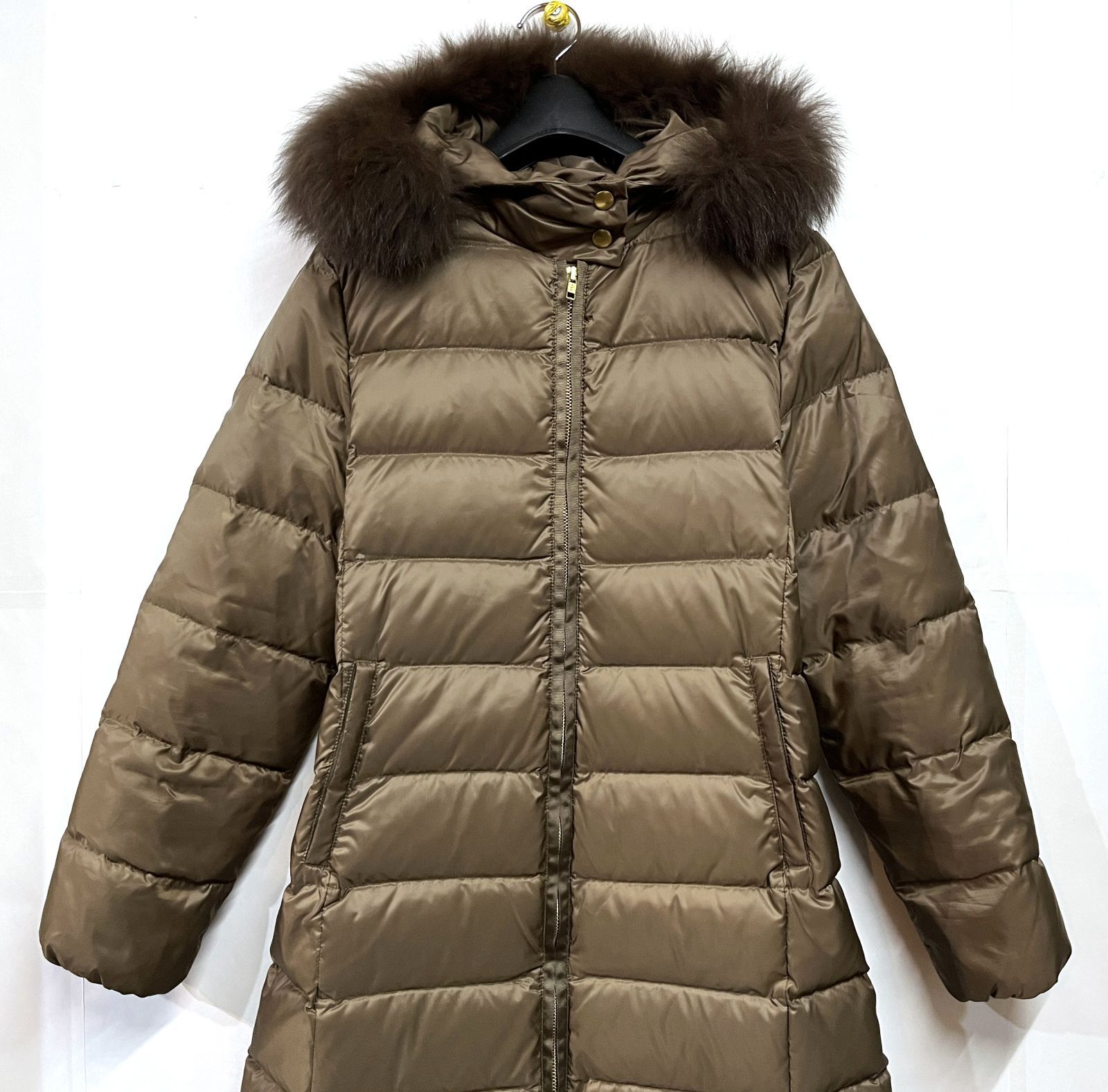 B:MING by BEAMS FOXファー タフタロングダウンコート