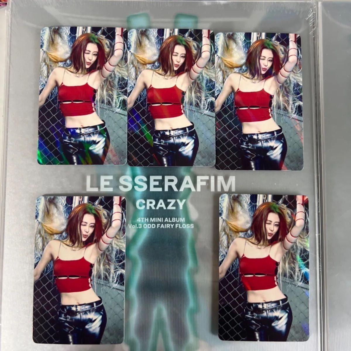 LE SSERAFIM ユンジン Crazy コンパクト盤 トレカ 5枚セット Weverse Shop Japan JP ウィバースショップ  ルセラフィム - メルカリ