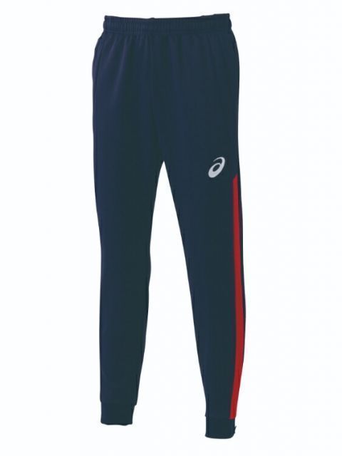 asics アシックス M KNT LG PNT ピーコート L 2101A076 400 | スポーツ スポーツウェア サッカー フットサル マルチパンツ 長ズボン ボトムス ジャージ メンズ スポーツ用品 部活 練習 ロゴ ワンポイン