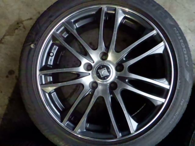 ②ヴェル純正トヨタ17アルミホイール スタッドレス4本 アルファード/ アルファード パーツ情報 アルファード、ヴェルファイアなどに装着