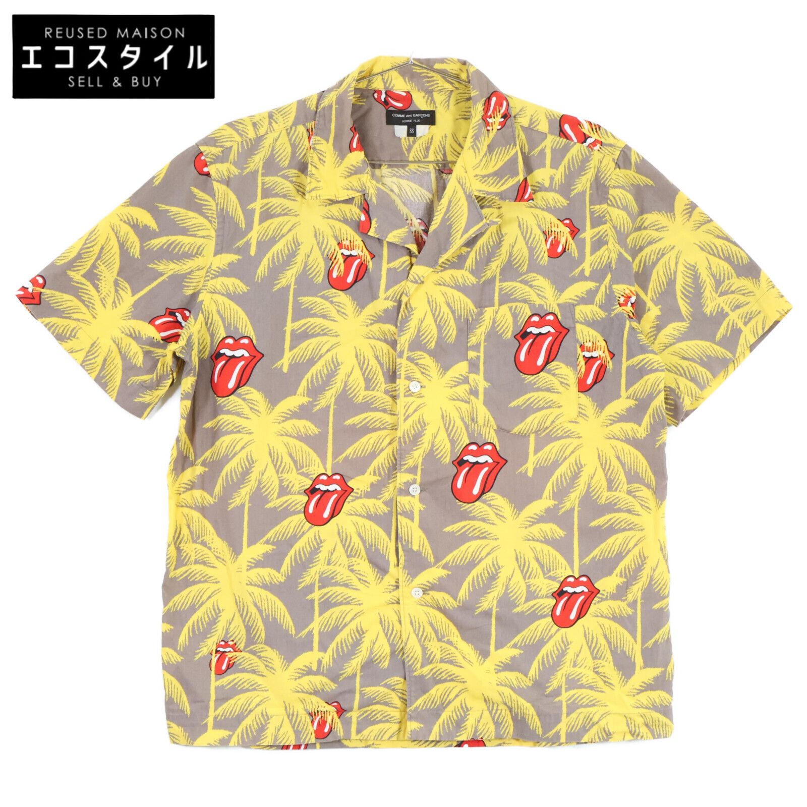 COMME des GARÇONS ストーンズ　アロハシャツ COMME des GARÇONS ストーンズ アロハシャツ コムデギャルソン