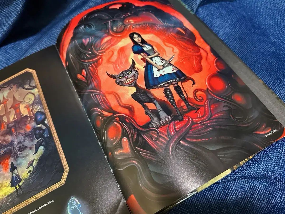 アリスマッドネスリターンズ 画集 洋書 THE ART OF ALICE MADNESS