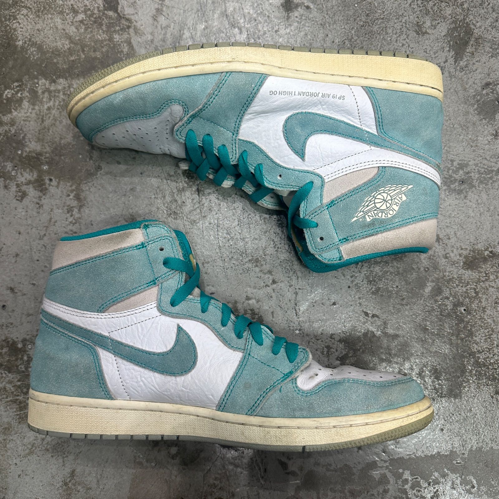 NIKE Air Jordan 1 Retro High OG Turbo Green ジョーダン1 スニーカー 