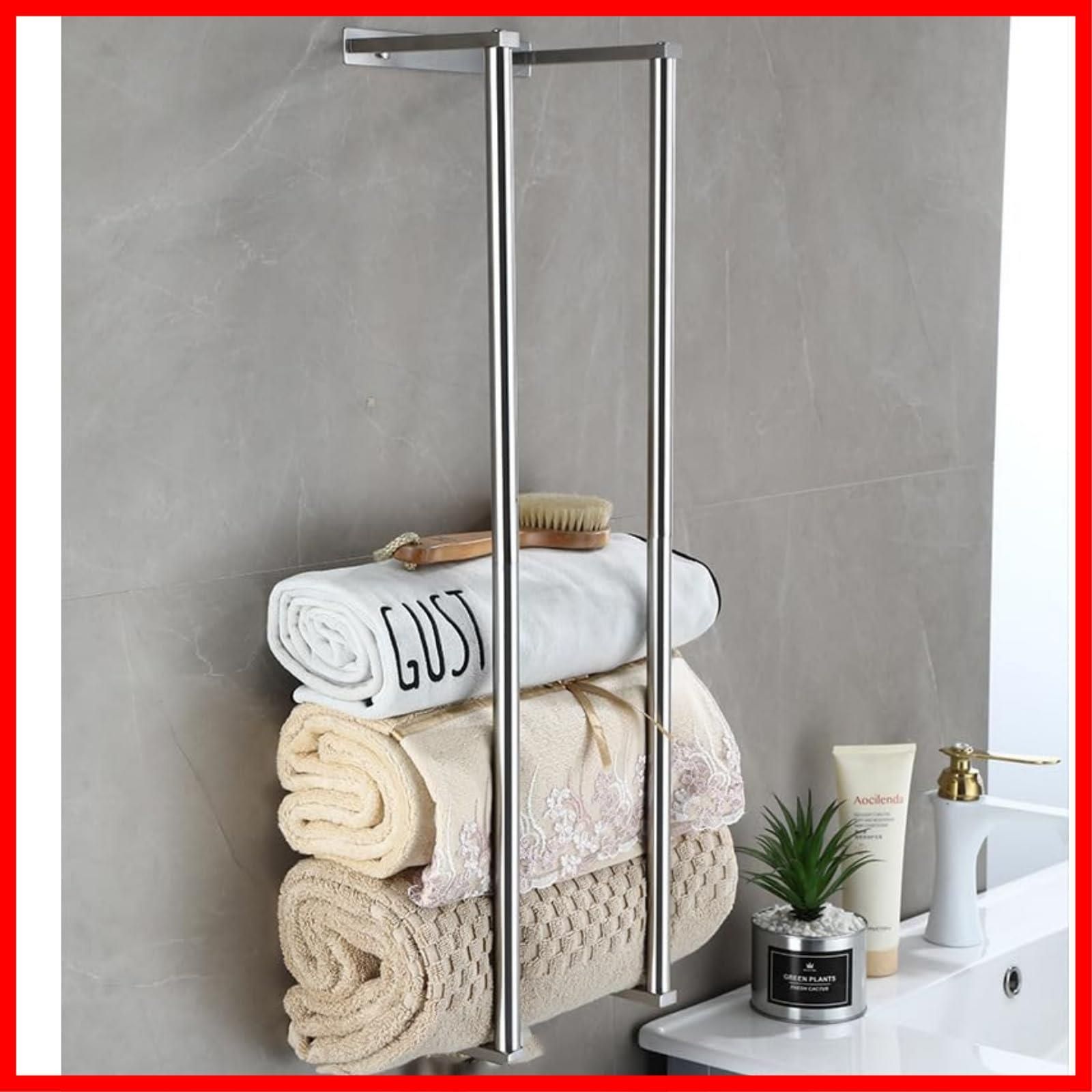 タオルバーの通販｜オシャレ建材ECサイト HAGS バスルームタオルリングホルダー 壁取り付け モダンデザイン 高耐久 キッチンタオルハンガー ラウンドラック バースタンド