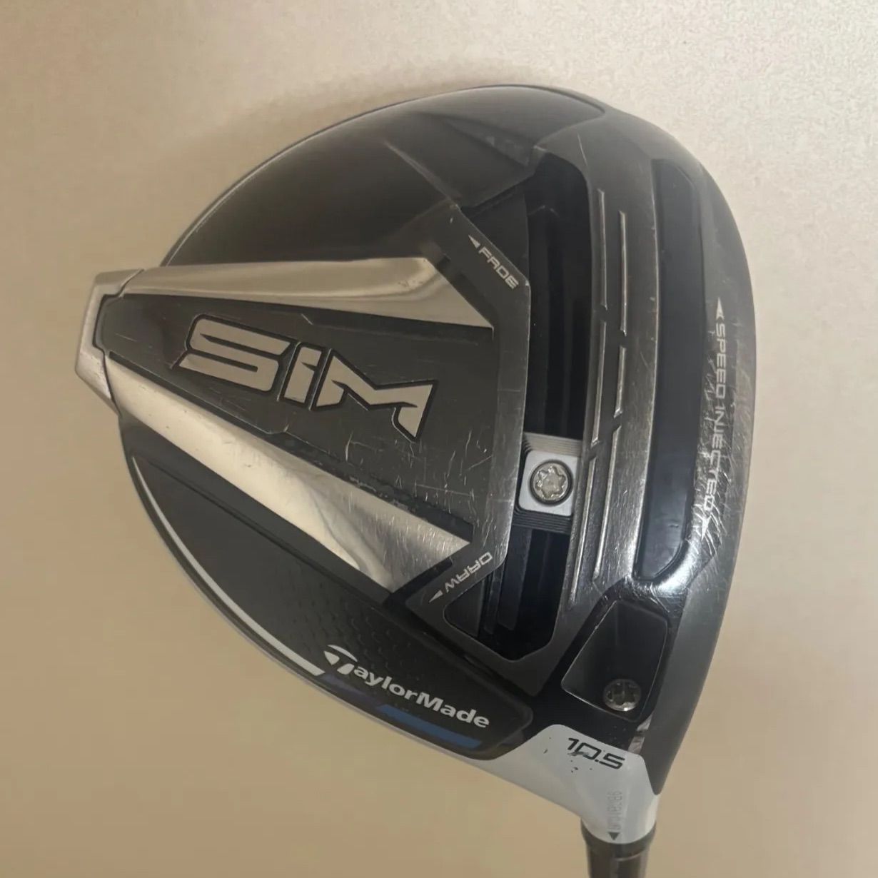 ツアー支給品テーラーメイドSIM MAX ドライバーヘッド10.5度