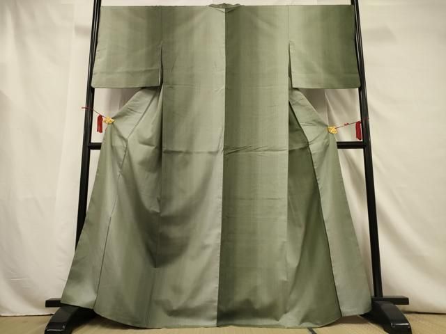 平和屋着物□上質な紬 縞 暈し染め 正絹 逸品 AAAV4745jd - メルカリ