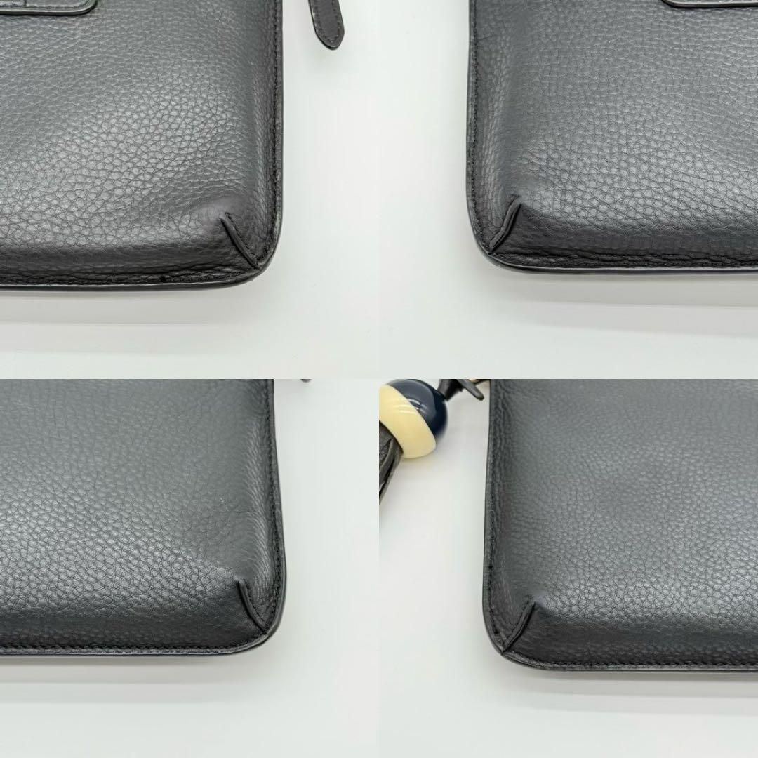 美品】ToryBurch タッセル ポシェット ショルダーバッグ