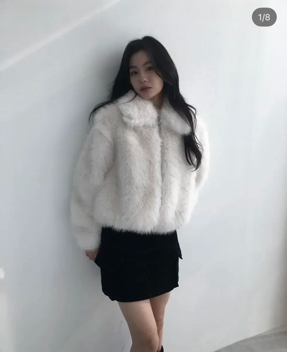 のびやか ファージャケット eve fur jacket