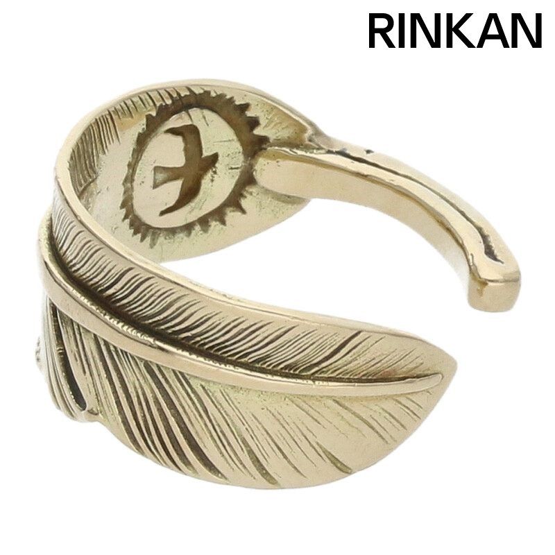 ゴローズ 全金フェザーピンキー リング メンズ 7号 - メルカリ