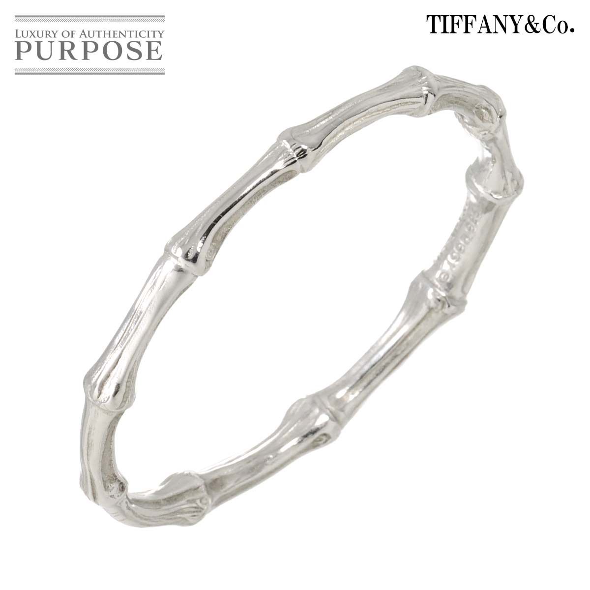 ティファニー TIFFANY-CO. バンブー バングル 19cm SV シルバー 925 ブレスレット Bracelet 90278617