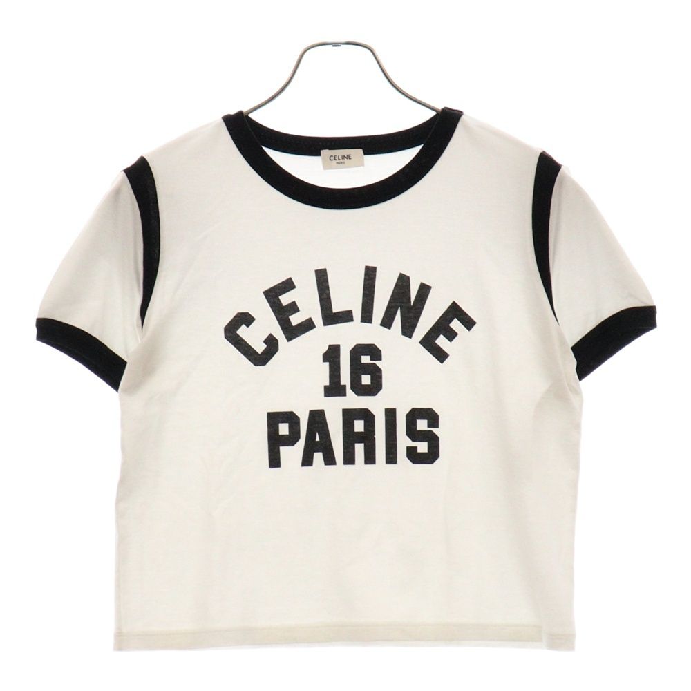 CELINE (セリーヌ) 22SS ロゴプリント 半袖カットソー Tシャツ CELINE (セリーヌ) 22SS ロゴプリント 半袖カットソー Tシャツ