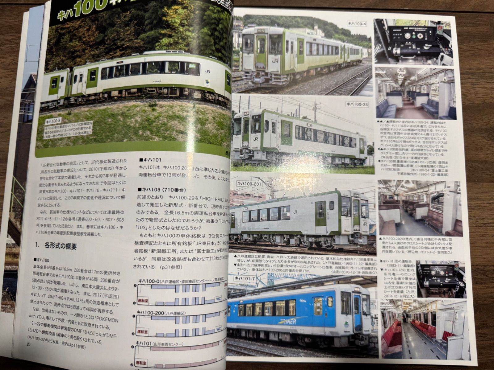 希少】鉄道ファン 2018年2月号 特集：多種多様キハ100・キハ110系 交友
