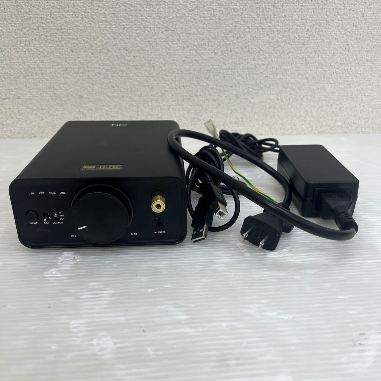 フィーオ ケー ファイブ プロ ヘッドホンアンプ FiiO K5 Pro DAC Hi-Res対応 USB 光 同軸入力