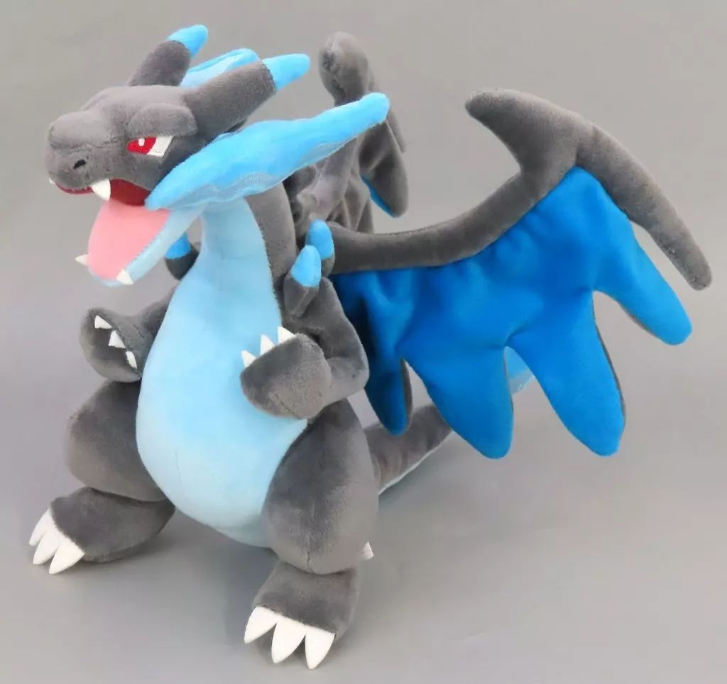 中古】ぬいぐるみ メガリザードンX ぬいぐるみ 「一番くじ Pokemon