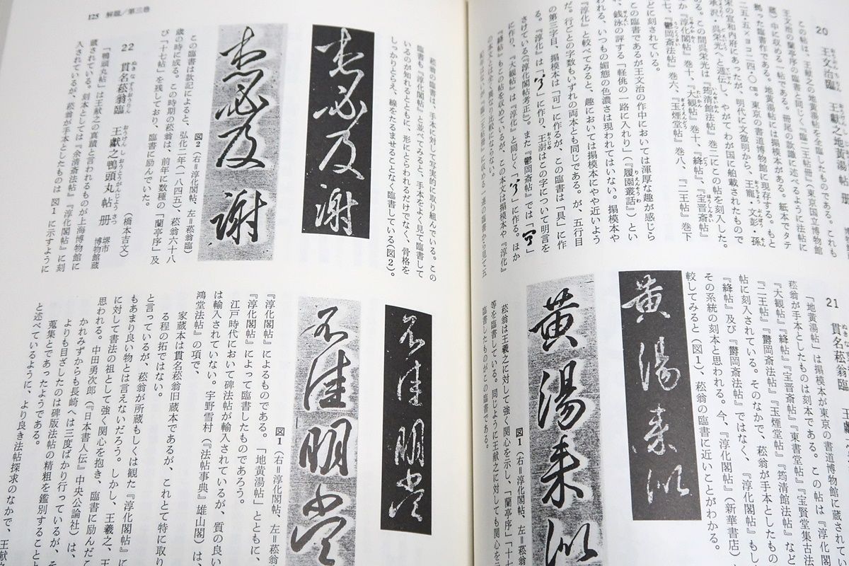 歴代名家臨書集成・解説編/宇野雪村対談/中国書道の名蹟を典拠とした日中歴代書家の臨書作品を影印図版六巻と解説一巻に集成・書写年代に準じて配列 -  メルカリ